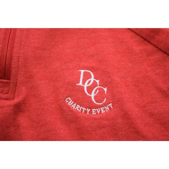 Under Armour Zip Neck Golf Jacket HeatGear Loose Charged Cotton Mens Size Large - Picture 7 of 10